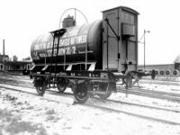 Dvounápravový kotlový vůz o obsahu 142 hl pro Halič, rok výroby 1901