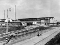 Nová kovárna postavená v letech 1953 až 1958