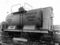 Dvounápravový kotlový vůz o obsahu 180 hl z roku 1905