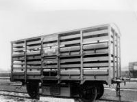 Nákladní vůz pro přepravu zvířat z roku 1912