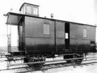 Služební zavazadlový vůz řady D pro Rumunské státní dráhy z roku 1905