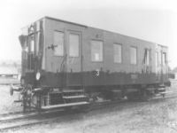 První dvounápravový motorový vůz M132.0 pro ČSD, nýtovaná konstrukce, rok výroby 1927