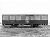 Přípojný vůz 3. třídy Clm pro ČSD, rok výroby 1933