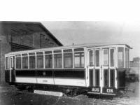 Motorový tramvajový vůz pro Vídeň, rok výroby 1918