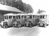 Autobusové karoserie na dodaných podvozcích pro Ministerstvo pošt a telegrafie, rok 1929