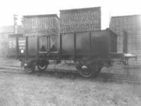 Ocelový vůz na rudu pro Třinecké železárny, rok 1942