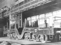 Šestinápravový vůz pro struskovou pánev pod pece, rok výroby 1954