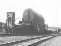 Šestnáctinápravový vůz na přepravu horkých ingotů do hmotnosti 260 t pro NHKG Ostrava, rok výroby 1954