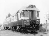Prototyp čtyřnápravového motorového vozu M474.0, rok výroby 1975