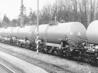 Čtyřnápravový kotlový vůz Ra 613hl s topením pro ČSD, roky výroby 1972-1973