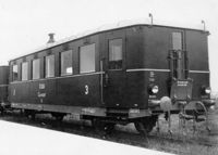 První poválečný přípojný vůz řady Clm z roku 1948