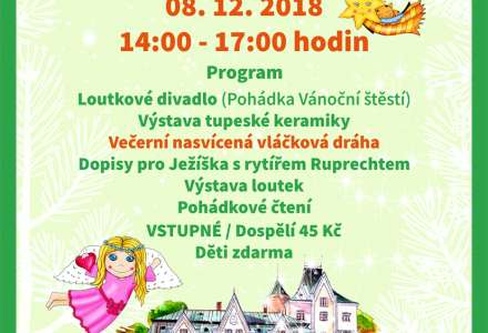 Pohádkové odpoledne na zámku ve Studénce. 