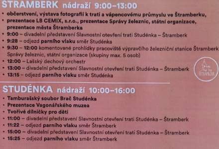 140. let trati Studénka - Štramberk