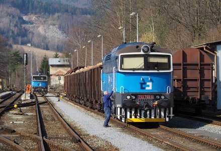 Česká železnice objektivem Viktora Fikera